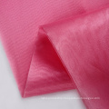 Polyester organza fabric woven silk organza fabric